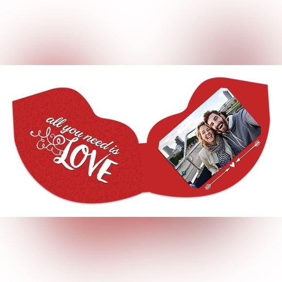 Paper House Lips Photo Book, Red Glitter Sparkle, NWT 💋✨🪩 - Picture 3 of 7